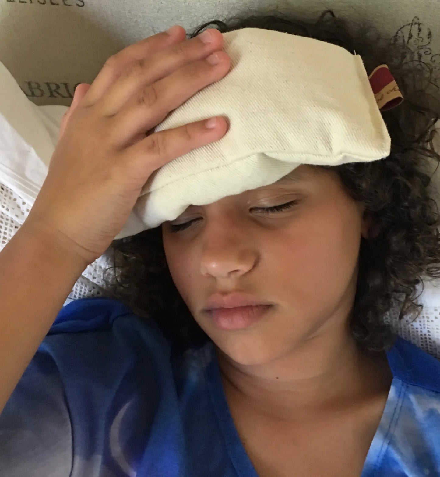 Hot Cherry Eye Pillow