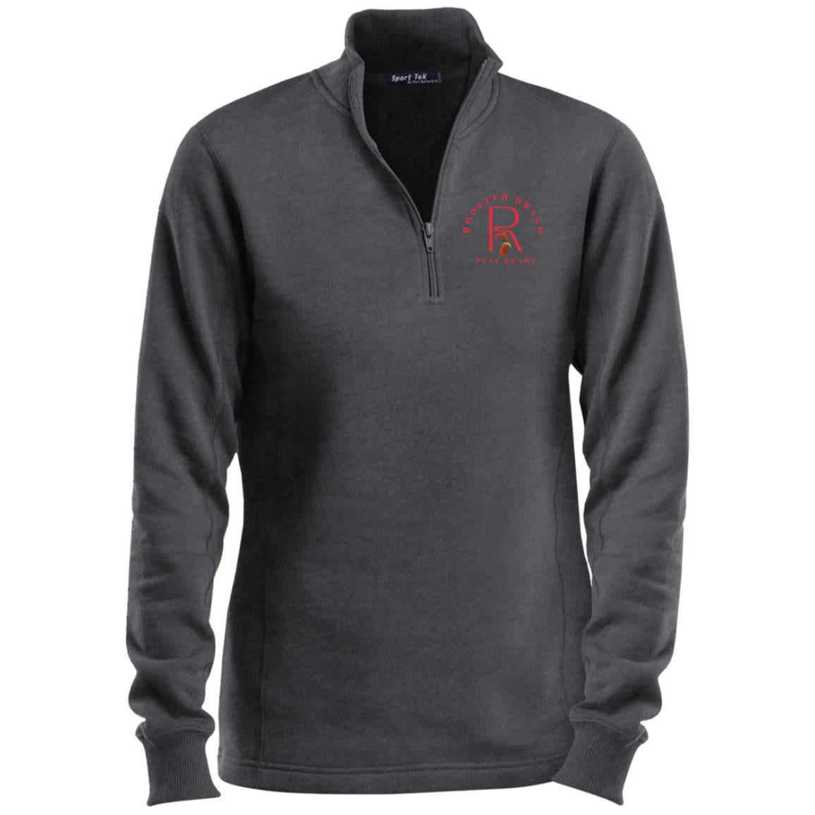 Roo$ter Brand Ladies 1/4 Zip Sweatshirt