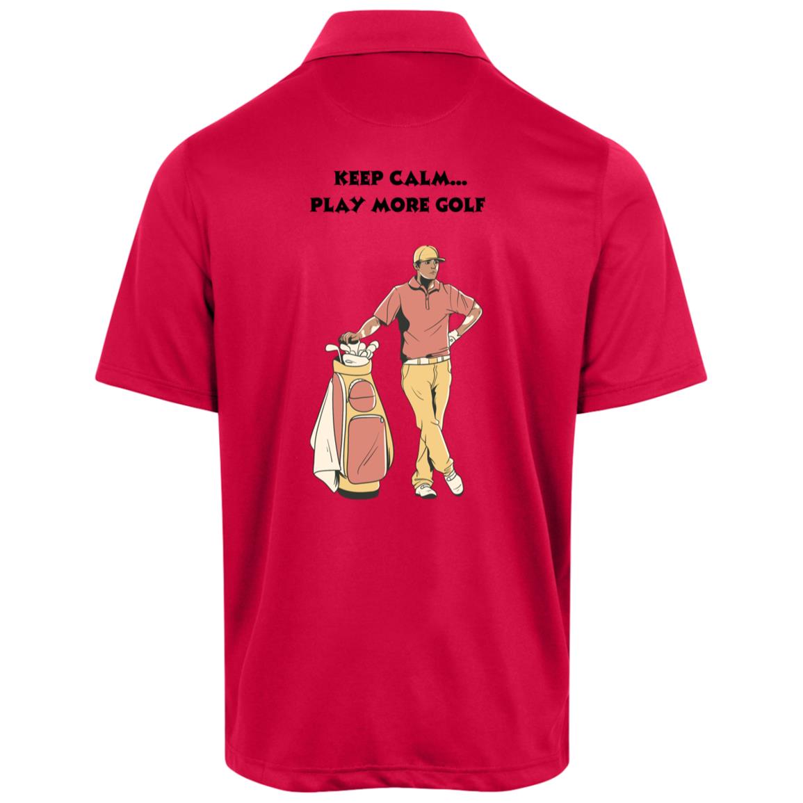 Fall 24 Roo$ter Polo Be Calm Back