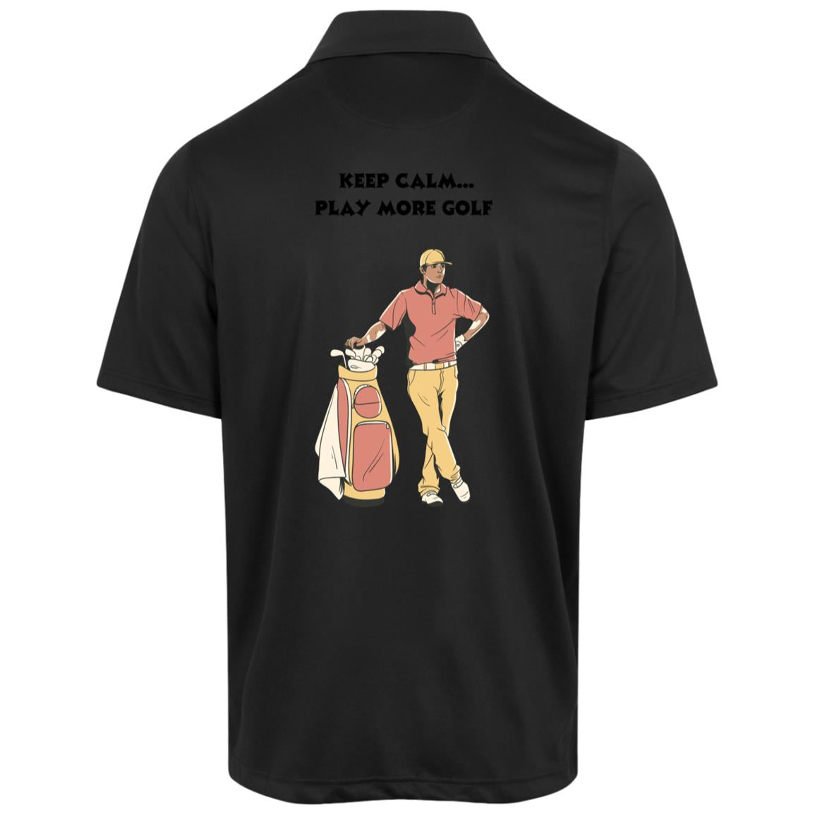 Fall 24 Roo$ter Polo Be Calm Back