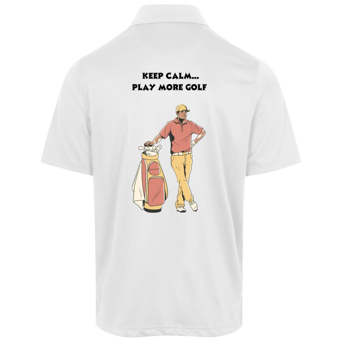 Fall 24 Roo$ter Polo Be Calm Back