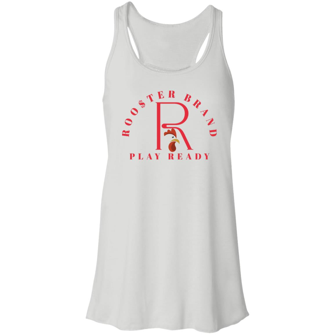 Roo$ter Brand Flowy Racerback Tank