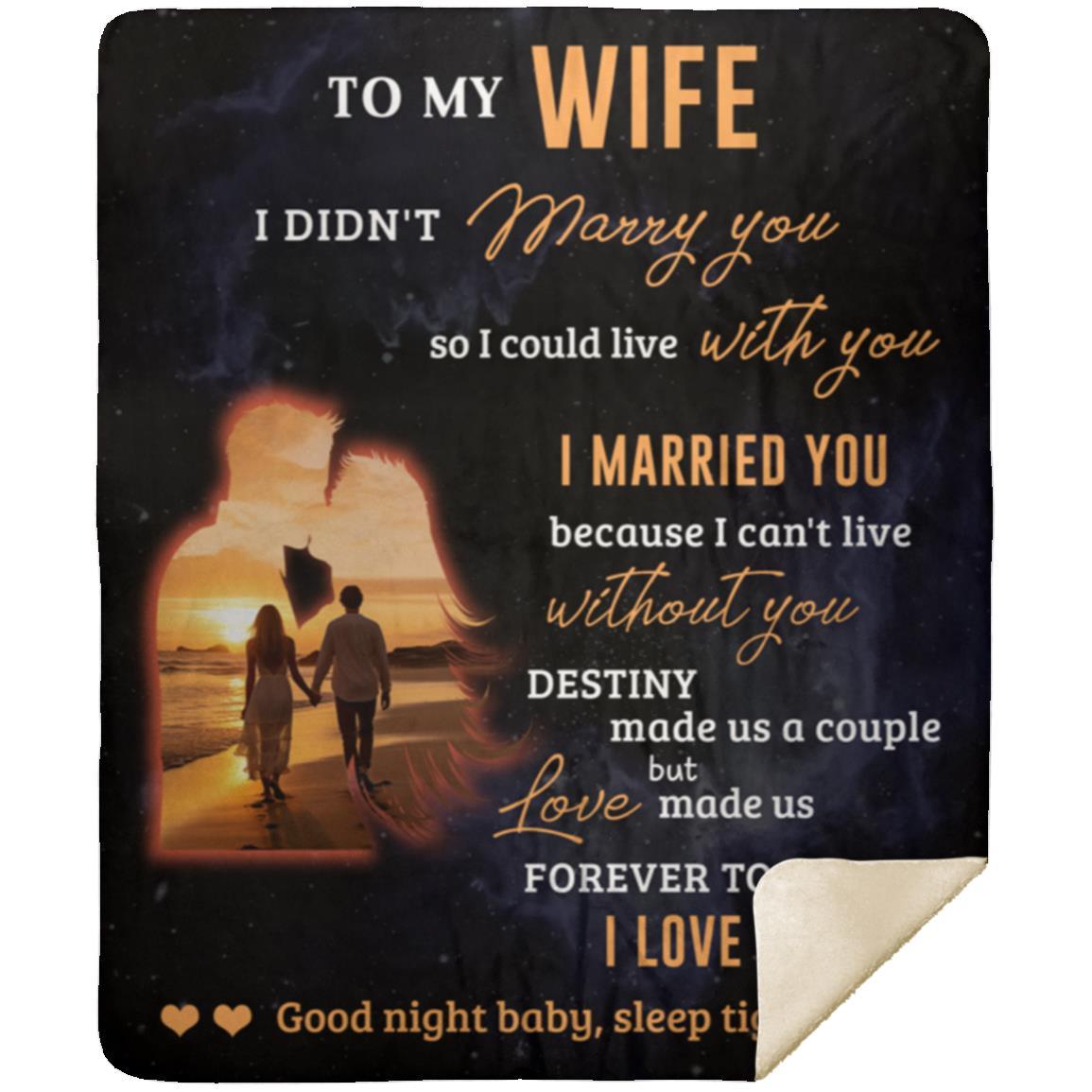 MSHM Premium Sherpa Blanket 50x60