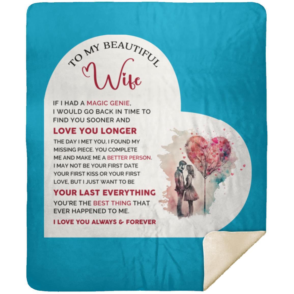 MSHM Premium Sherpa Blanket 50x60