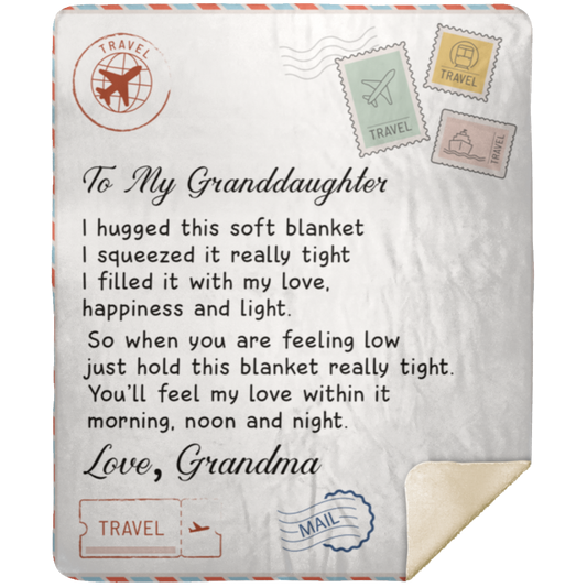 Premium Sherpa Blanket 50x60