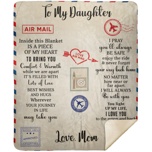 Premium Sherpa Blanket 50x60