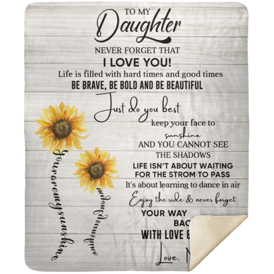 Premium Sherpa Blanket 50x60