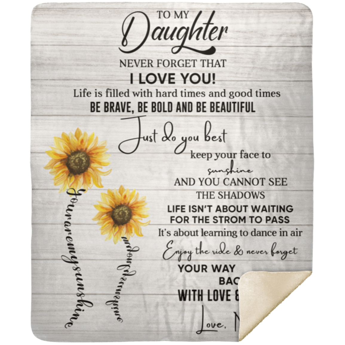 Premium Sherpa Blanket 50x60