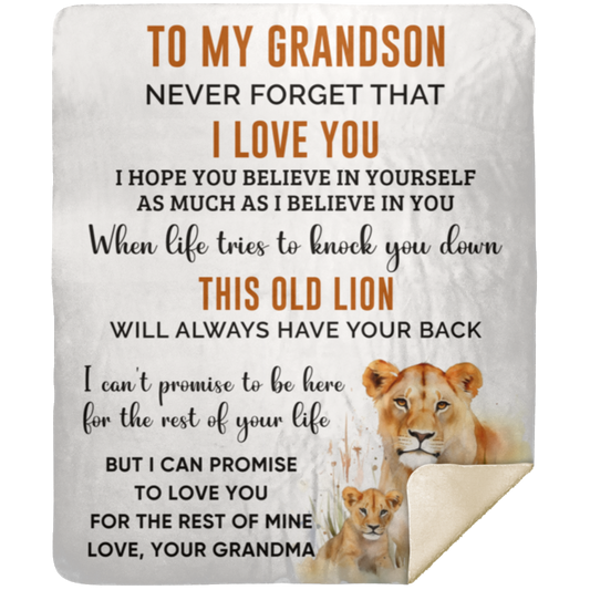 Premium Sherpa Blanket 50x60