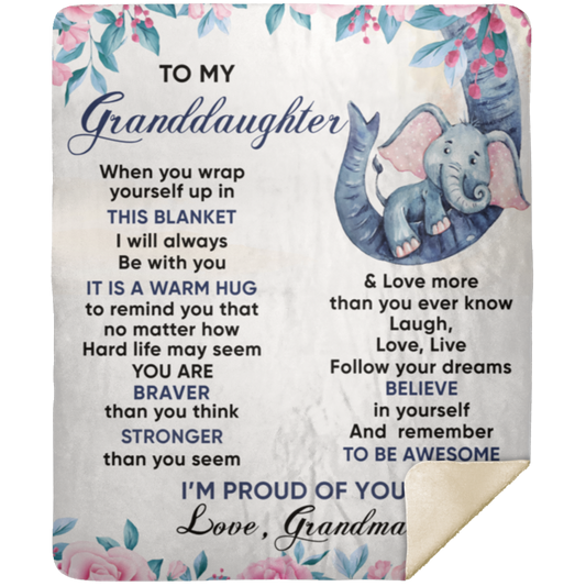 Premium Sherpa Blanket 50x60