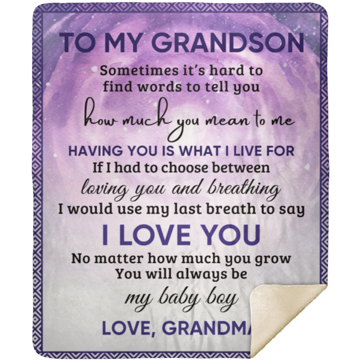 Premium Sherpa Blanket 50x60