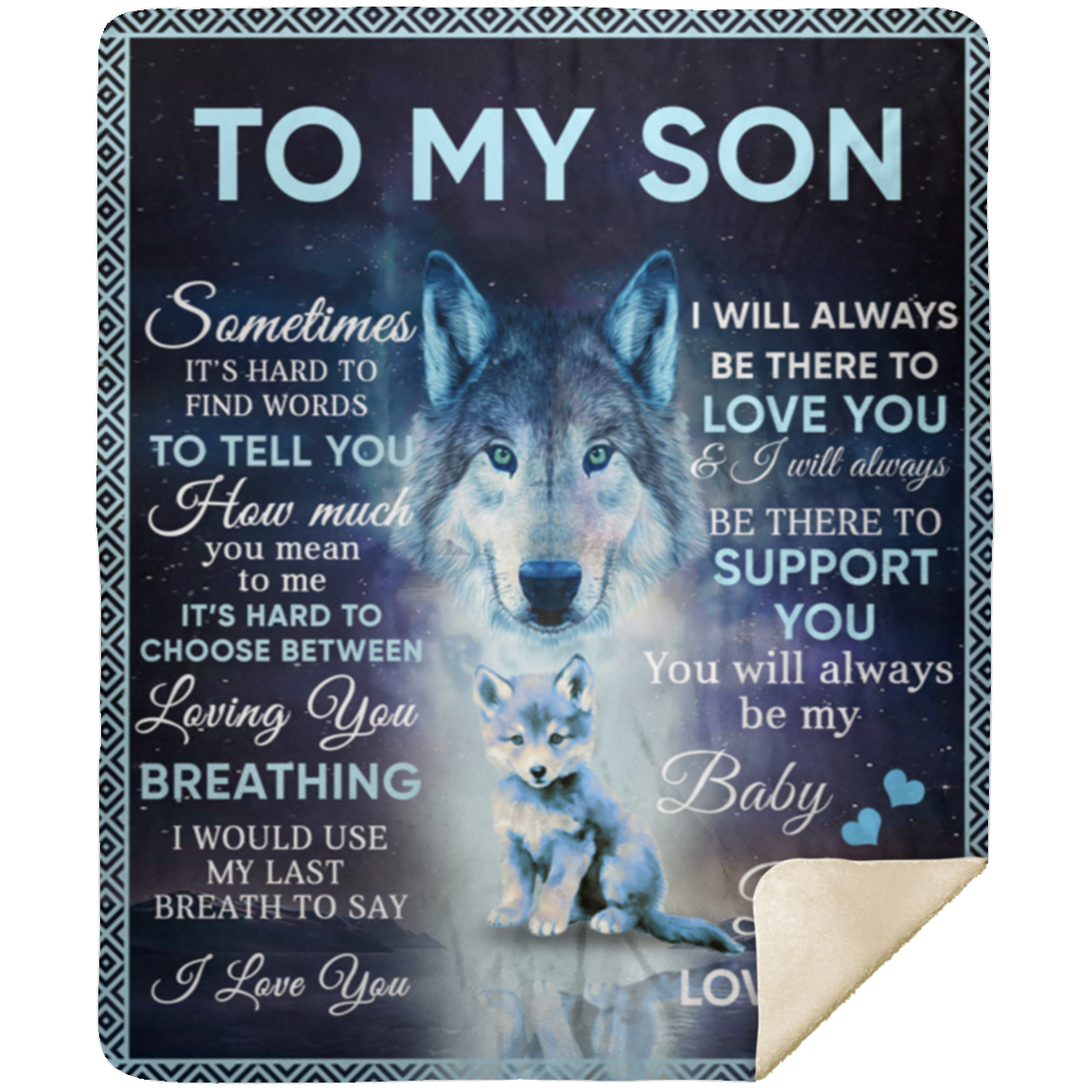 Premium Sherpa Blanket 50x60