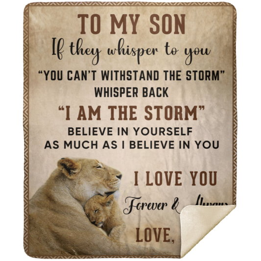 Premium Sherpa Blanket 50x60