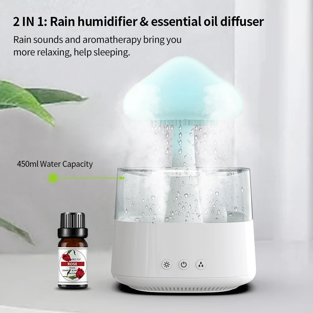 RAIN HUMIDIFIER AND ESSENTIAL OIL DIFFUSER