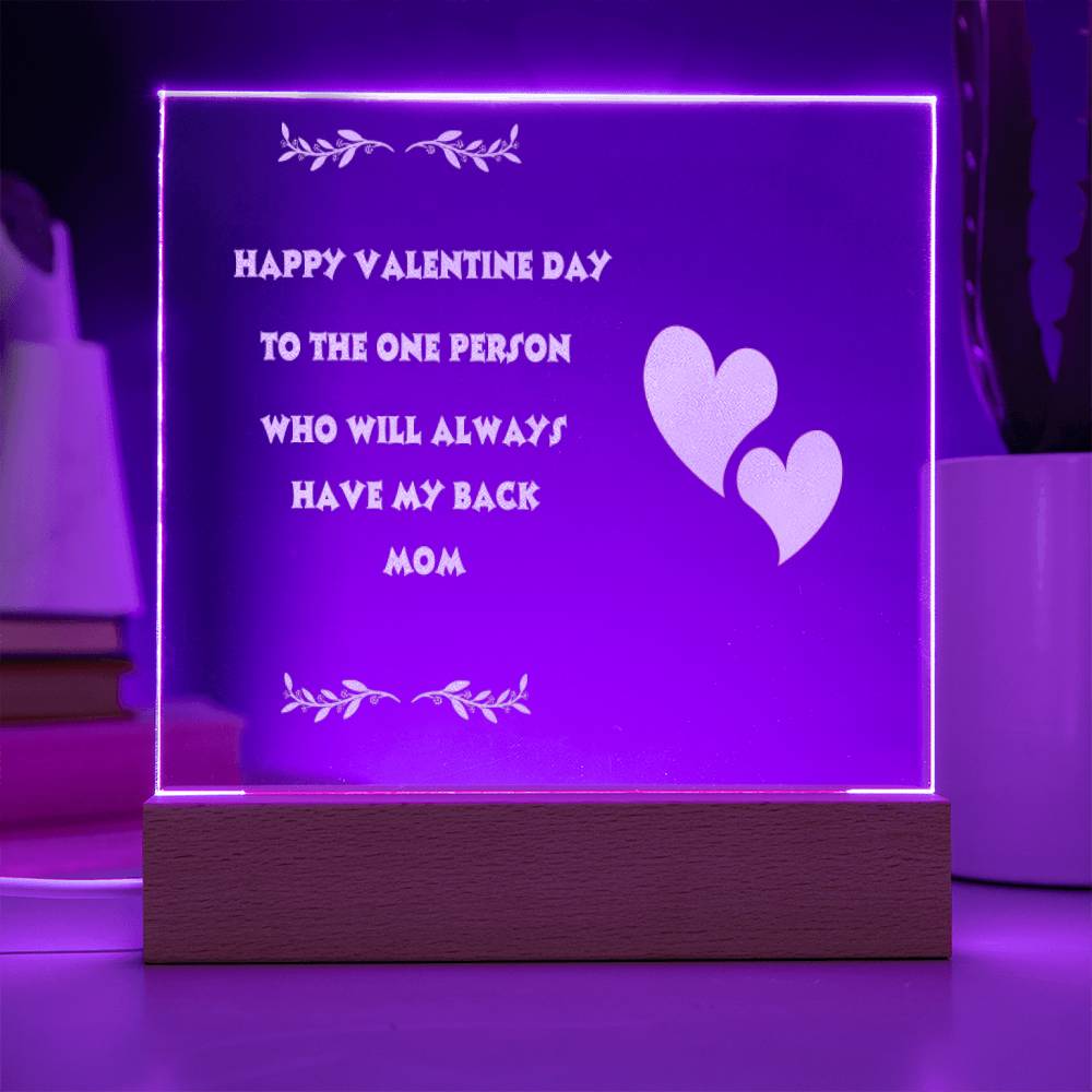 Valentines Tribute to Mom! Customize With Names!