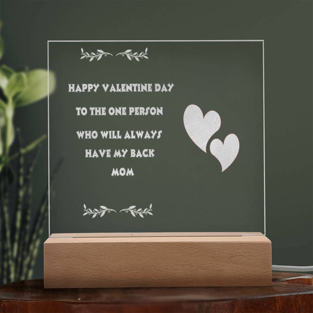 Valentines Tribute to Mom! Customize With Names!