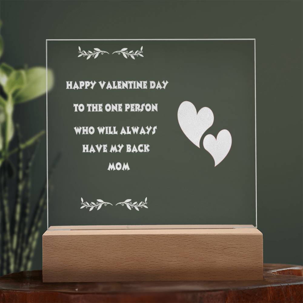 Valentines Tribute to Mom! Customize With Names!