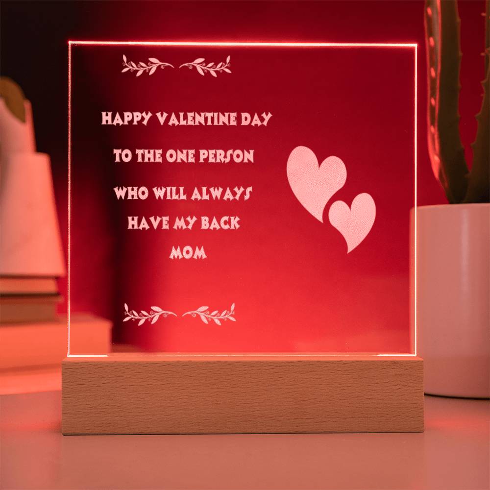 Valentines Tribute to Mom! Customize With Names!