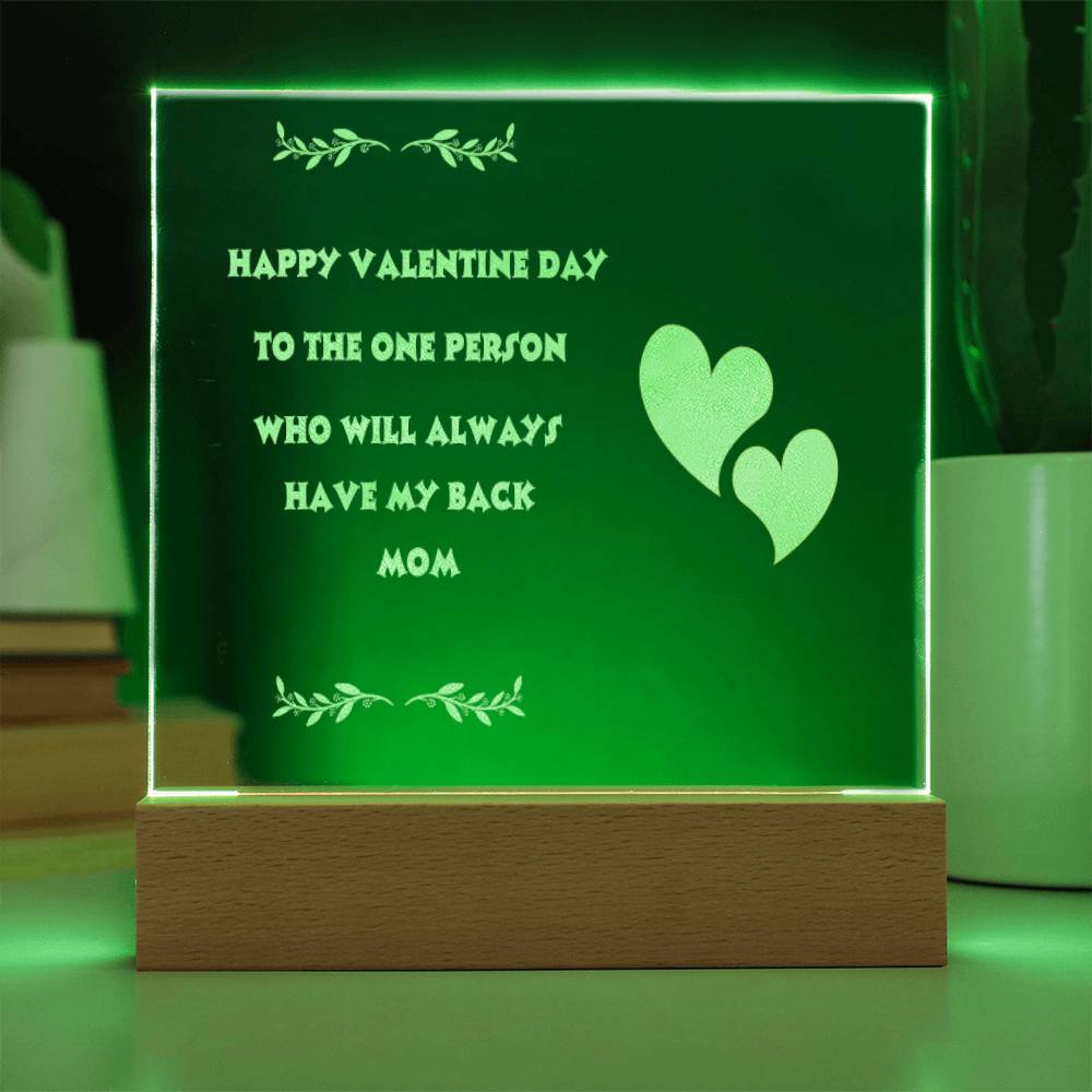 Valentines Tribute to Mom! Customize With Names!