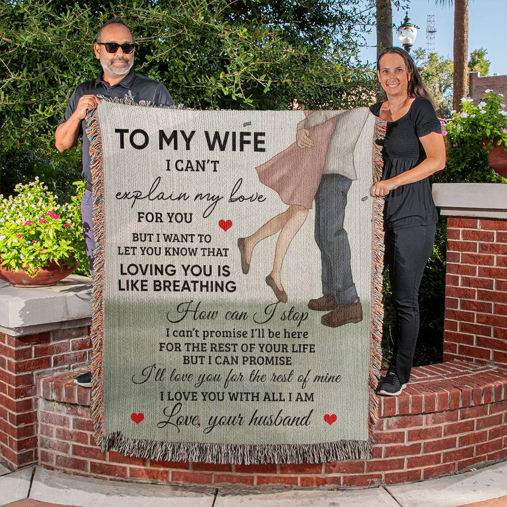 Beautiful Blanket for The Special Wife!