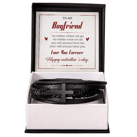 Beautiful Bracelet for Him with your Message of Love