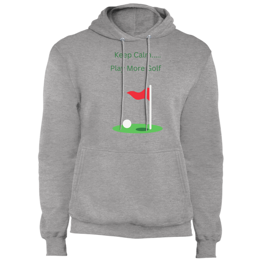Roo$ter Brand Fleece Pullover Hoodie Sty Calm Golf