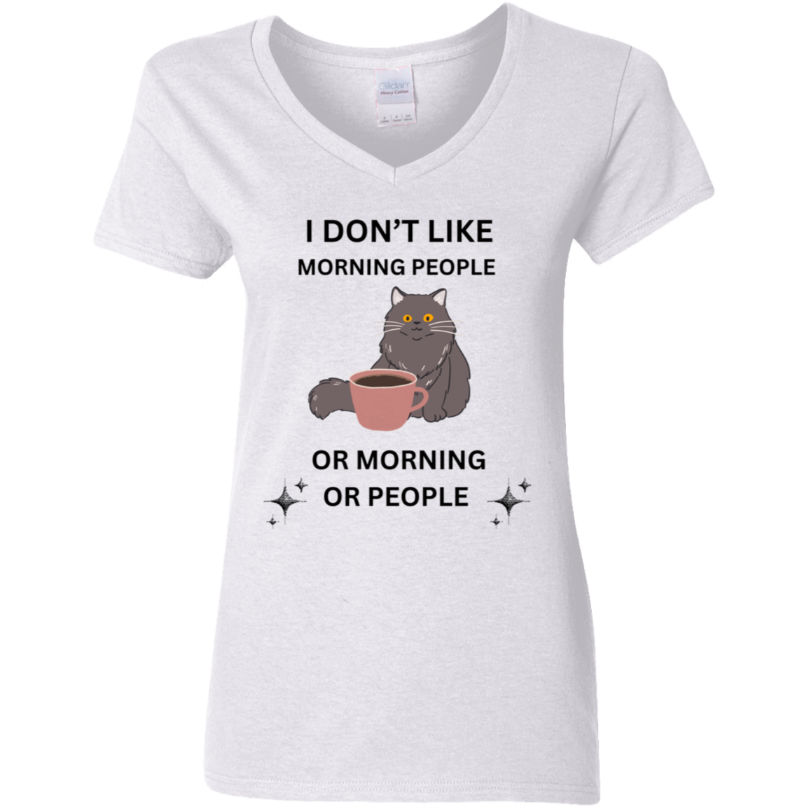 Cat Shirt Don't Like People