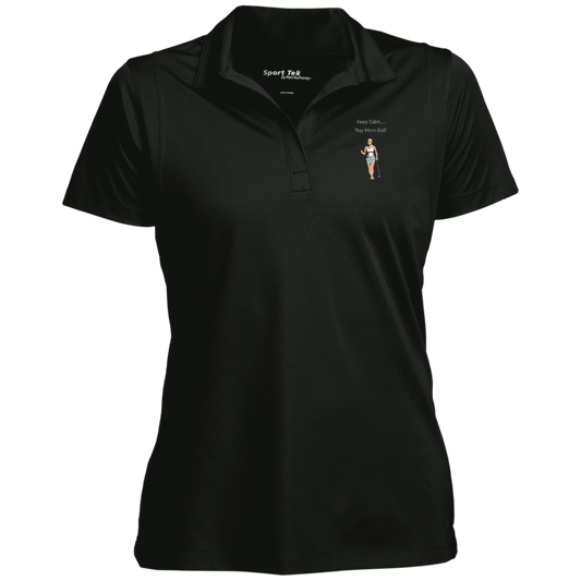 Roo$ter Brand Ladies' Micropique Sport-Wick® Polo Be Calm