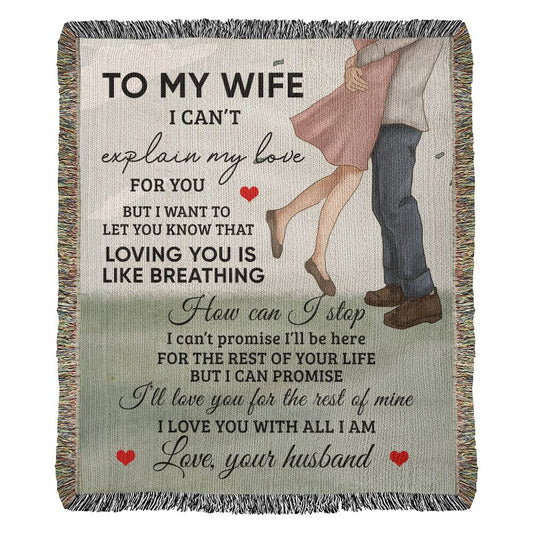 Beautiful Blanket for The Special Wife!